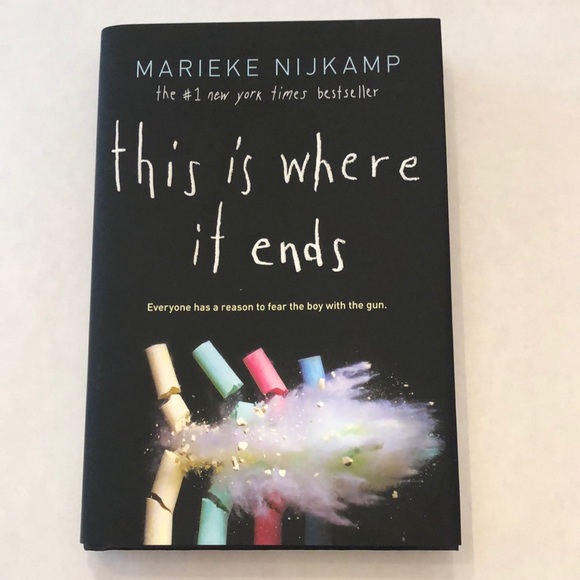 Other - This Is Where It Ends by Marieke Nijkamp Hardcover with Dust Jacket